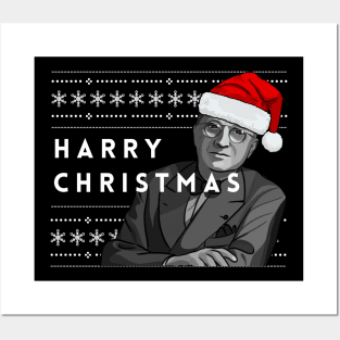 Holiday Sweater: President Truman: "Harry Christmas" Posters and Art